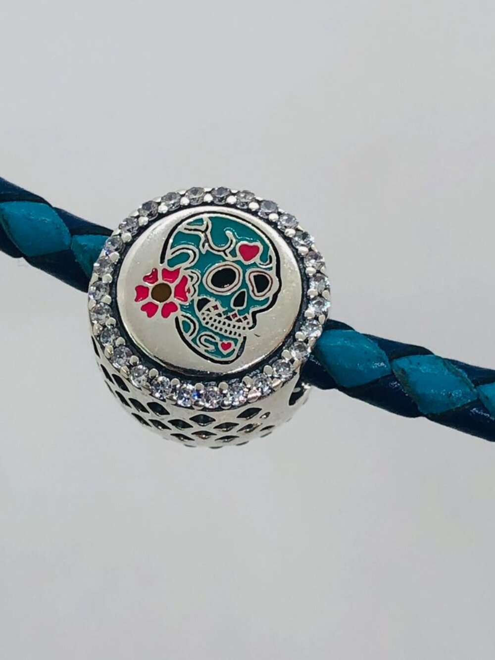 ✨✨Pandora Day of the Dead Sugar Skull Charm